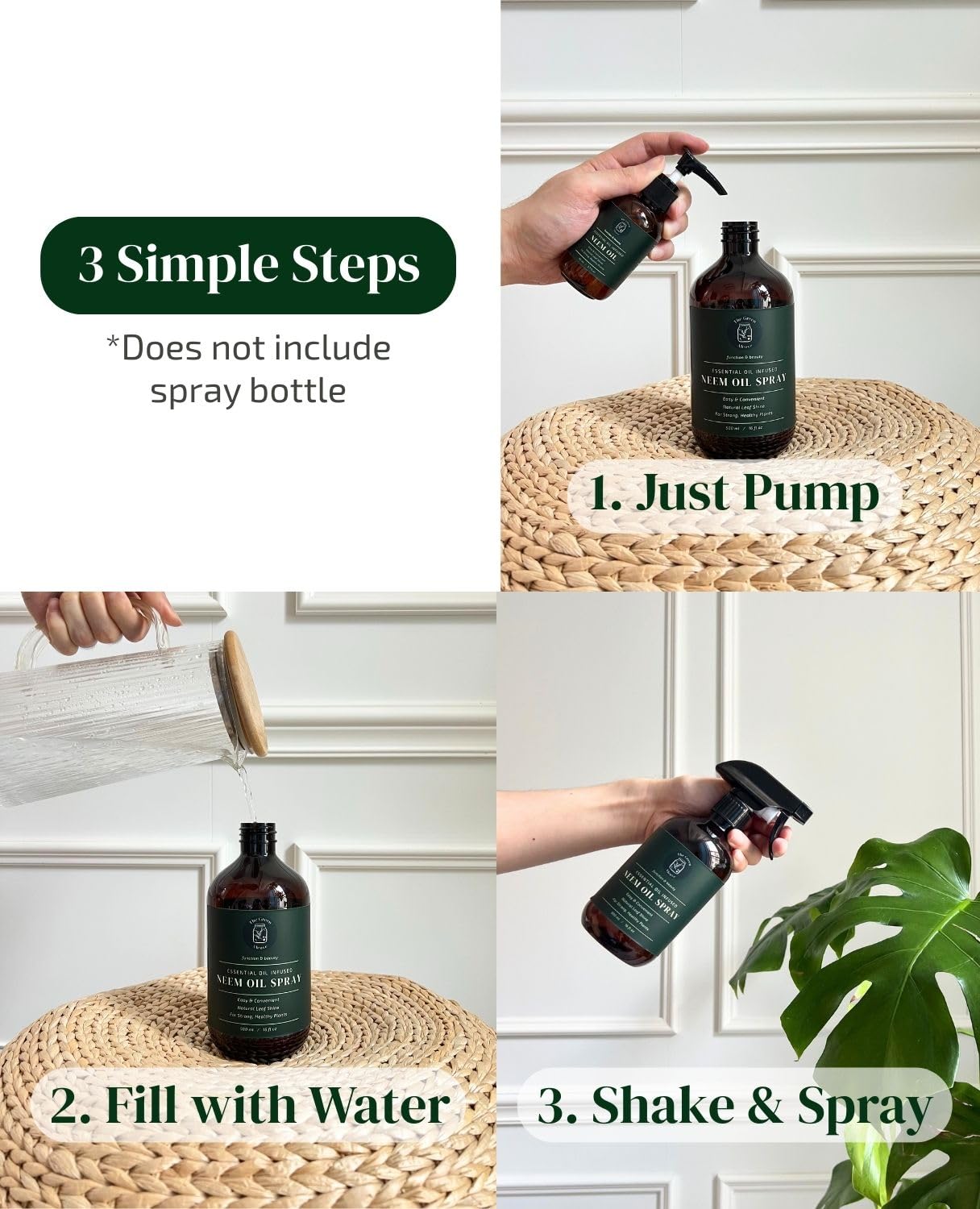 Neem Oil Plant Spray Refills