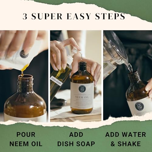 100% Pure Neem Oil Spray Kit