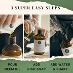 100% Pure Neem Oil Spray Kit