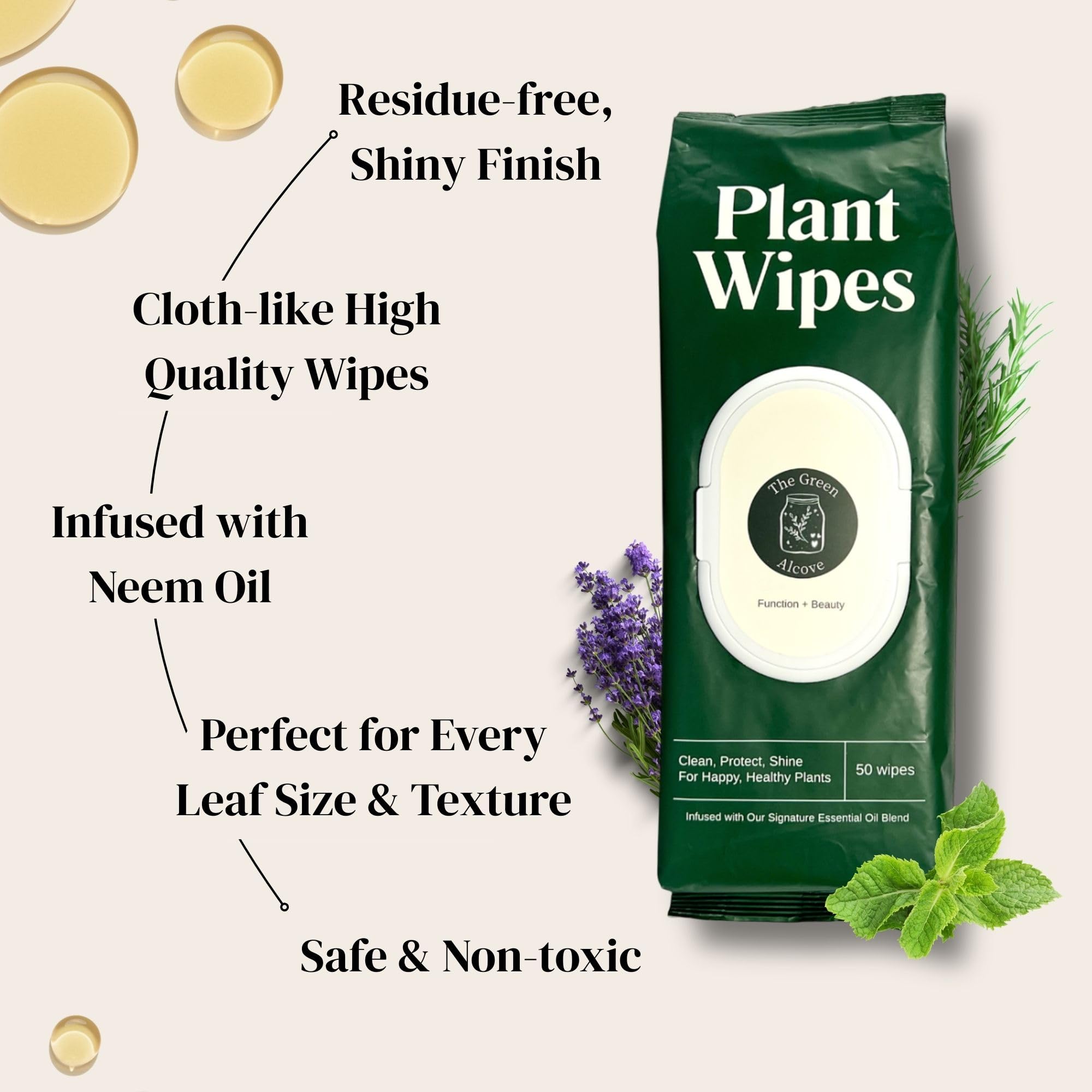 Plant Wipes & Leaf Shine