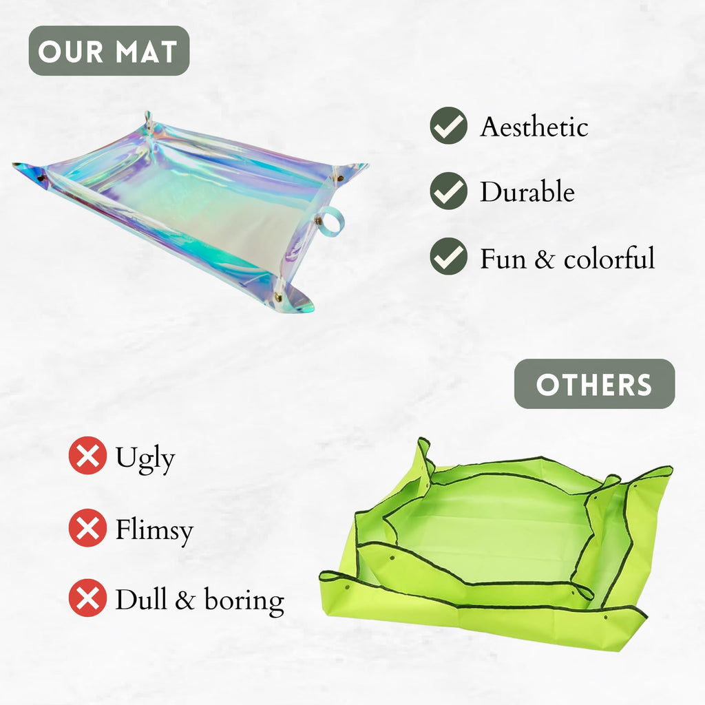 Holographic Repotting Mat